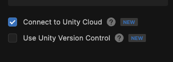 connect unity cloud
